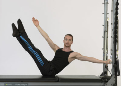 Lateral Teaser Pilates on Tower