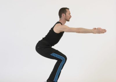 Squat on Fitness Bosu
