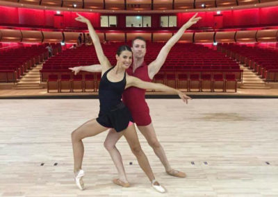Warm Up on Stage of Greek National Ballet, part 2